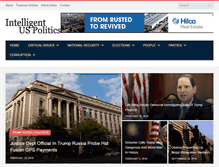 Tablet Screenshot of intelligentuspolitics.com